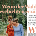 Beitrag über das Fährtenlesen in der Zeitschrift Tina